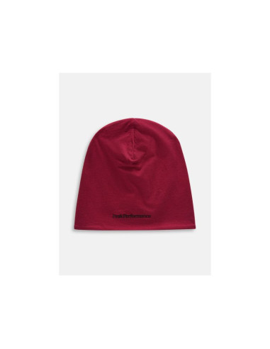Czapka peak performance progress hat bordowy