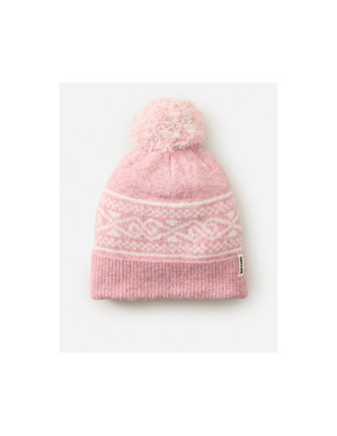 Czapka rip curl cosmic kiss jacquard beanie różowa