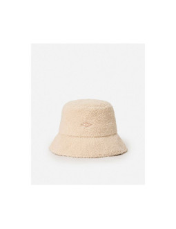 Kapelusz rip curl teddy bucket beżowy 2