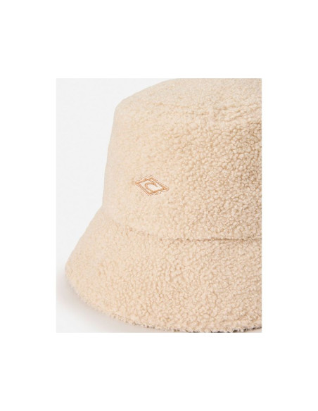 Kapelusz rip curl teddy bucket beżowy
