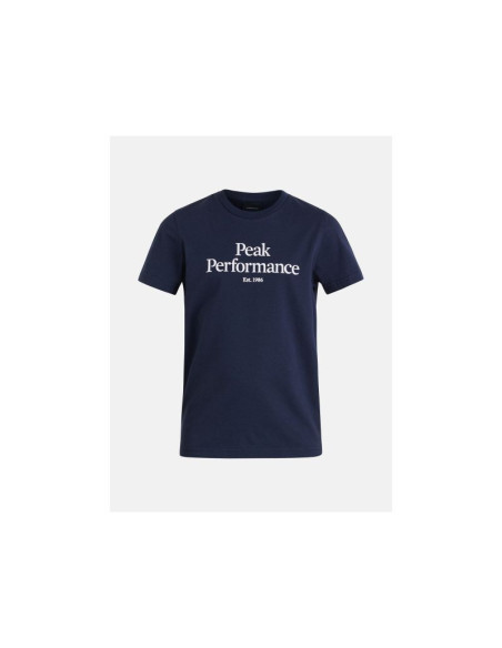 T-shirt  peak performance jr original tee niebieski