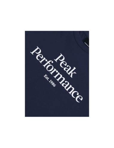 T-shirt  peak performance jr original tee niebieski
