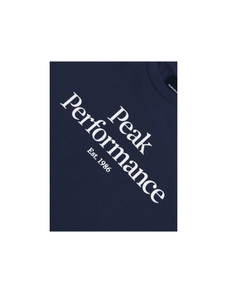 T-shirt  peak performance jr original tee niebieski