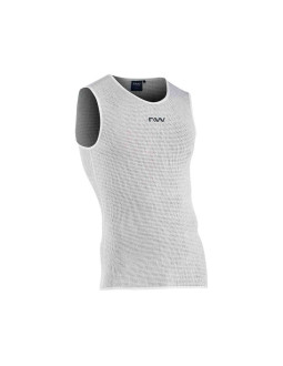 Koszulka rowerowa northwave light base layer - biały