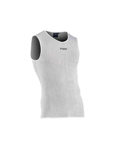 Koszulka rowerowa northwave light base layer - biały