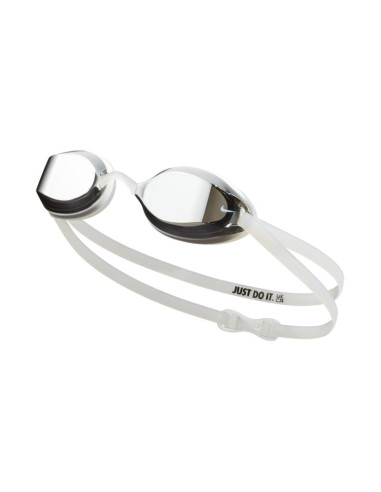 Okulary pływackie nike legacy comfort srebrne nessf132-040 os