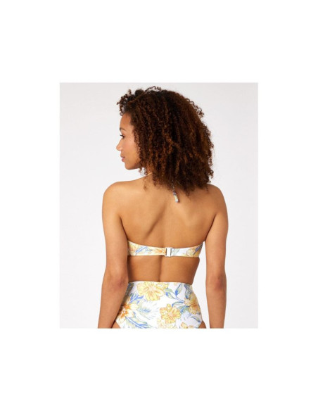 Biustonosz kąpielowy rip curl always summer bandeau biały