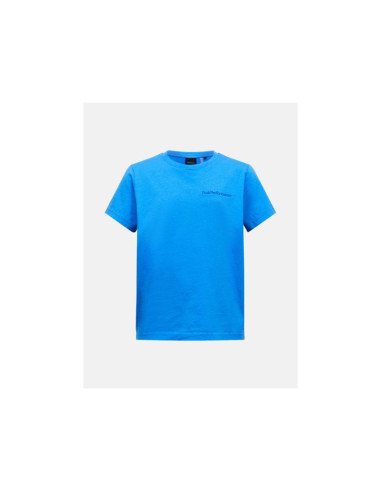 Koszulka juniorska peak performance jr original small logo tee kolor niebieski