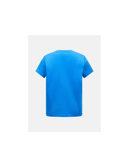 Koszulka juniorska peak performance jr original small logo tee kolor niebieski