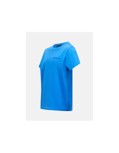Koszulka juniorska peak performance jr original small logo tee kolor niebieski