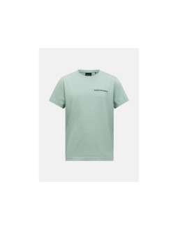 Koszulka juniorska peak performance jr original small logo tee kolor zielony