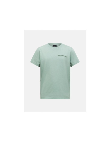 Koszulka juniorska peak performance jr original small logo tee kolor zielony