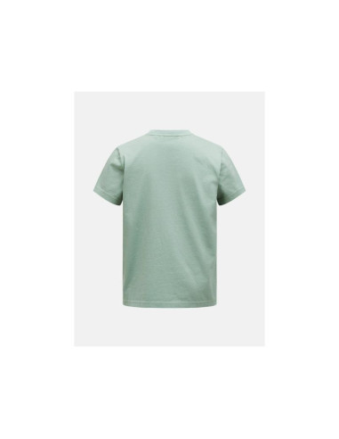 Koszulka juniorska peak performance jr original small logo tee kolor zielony