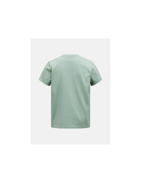 Koszulka juniorska peak performance jr original small logo tee kolor zielony