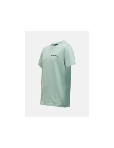 Koszulka juniorska peak performance jr original small logo tee kolor zielony