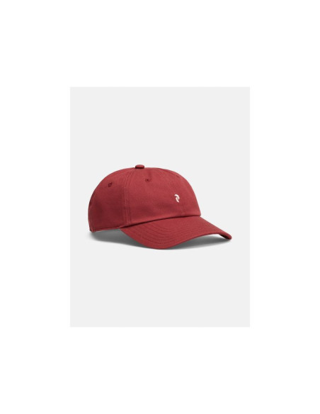 Czapka peak performance ground cap kolor czerwony