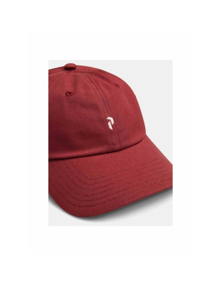 Czapka peak performance ground cap kolor czerwony