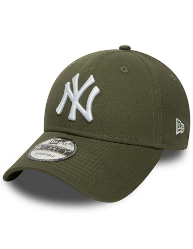 Czapka z daszkiem new era 9forty mlb ny new york yankees oliwkowa - 80636010