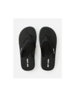 Japonki rip curl chiba open toe - czarny 2