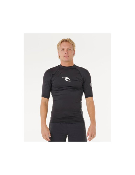 Lycra rip curl waves upf perf s/s czarna