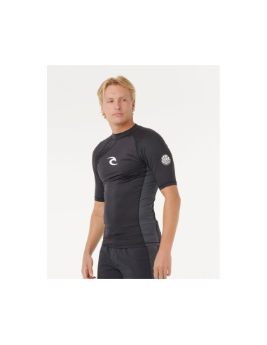 Lycra rip curl waves upf perf s/s czarna
