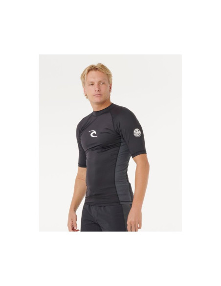Lycra rip curl waves upf perf s/s czarna
