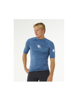 Lycra męska rip curl waves upf perf s/s niebieska