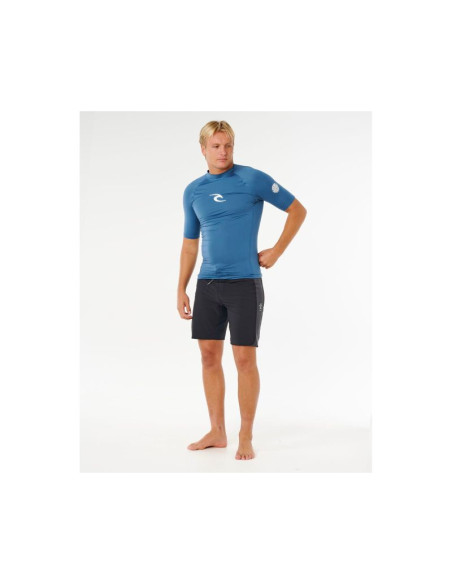 Lycra męska rip curl waves upf perf s/s niebieska