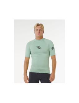 Lycra męska rip curl waves upf perf s/s zielona