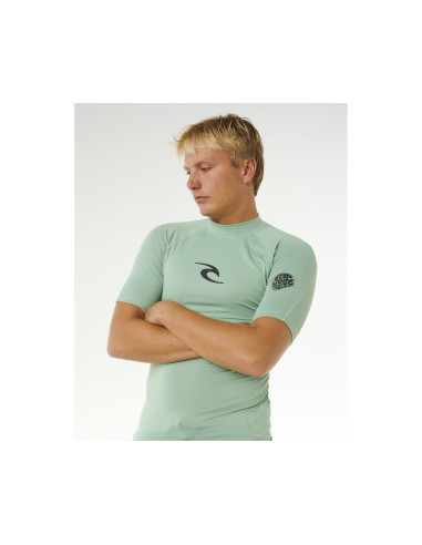 Lycra męska rip curl waves upf perf s/s zielona