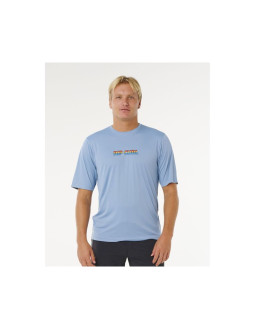 Lycra męska rip curl icons of surflite upf s/s niebieska
