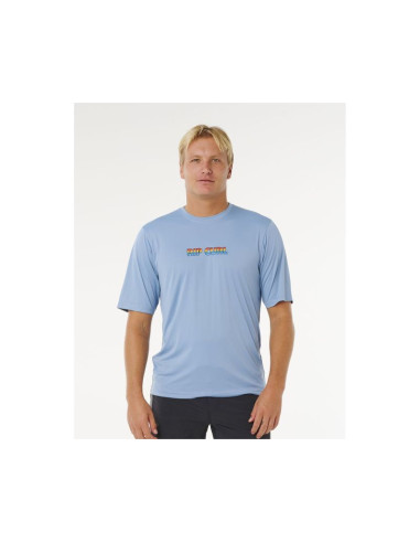 Lycra męska rip curl icons of surflite upf s/s niebieska