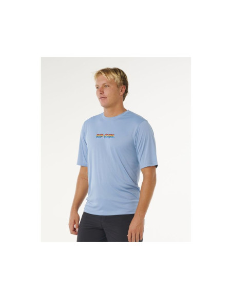 Lycra męska rip curl icons of surflite upf s/s niebieska