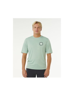 Lycra męska rip curl pacific rinse surflite upf s/s zielona