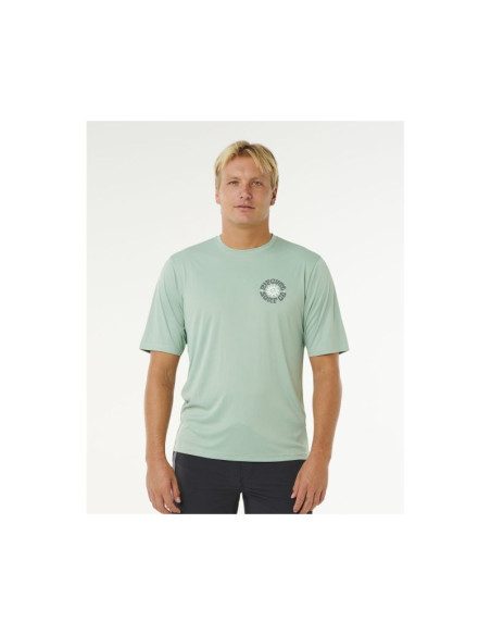 Lycra męska rip curl pacific rinse surflite upf s/s zielona