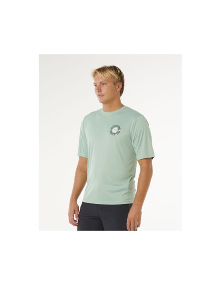 Lycra męska rip curl pacific rinse surflite upf s/s zielona