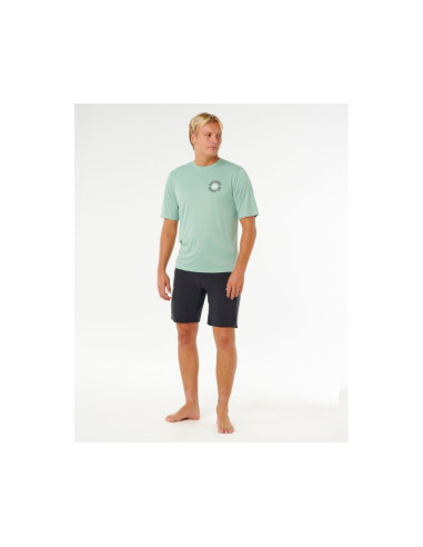 Lycra męska rip curl pacific rinse surflite upf s/s zielona