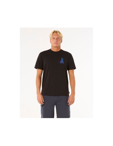 Koszulka rip curl vaporcool search stack tee czarny