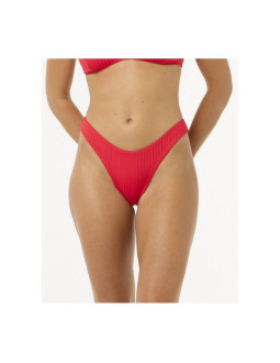 Majtki kąpielowe rip curl premium surf hi leg skimpy czerwone