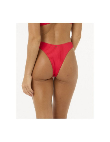 Majtki kąpielowe rip curl premium surf hi leg skimpy czerwone