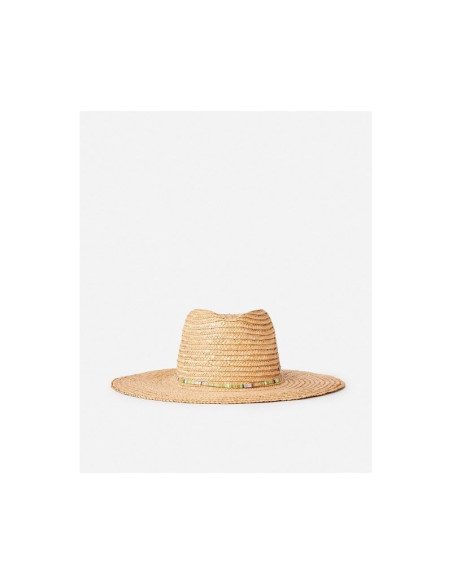 Kapelusz rip curl classic surf straw panama turkusowy