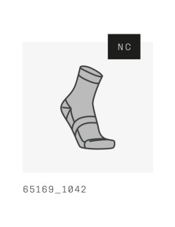 Skarpety rowerowe poc motion mtb sock szare
