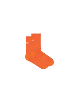 Skarpety rowerowe poc cadence road socks pomarańczowy