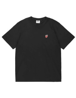 Prosto small shield t-shirt kl261mtee1071 czarne l
