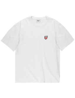 Prosto small shield t-shirt kl261mtee1072 białe l