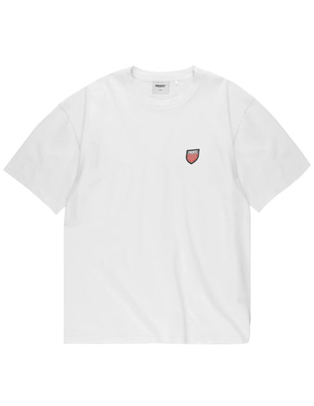 Prosto small shield t-shirt kl261mtee1072 białe l