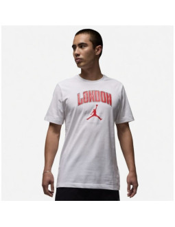 Koszulka męska air jordan london city jumpman t-shirt biała - hq0398-100