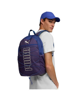 Plecak puma plus ii fioletowo-niebieski 92156 37