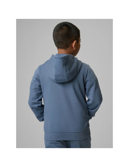 Bluza dresowa regular z kapturem chłopięca 4f 4fjrss26tswsm2749-32s