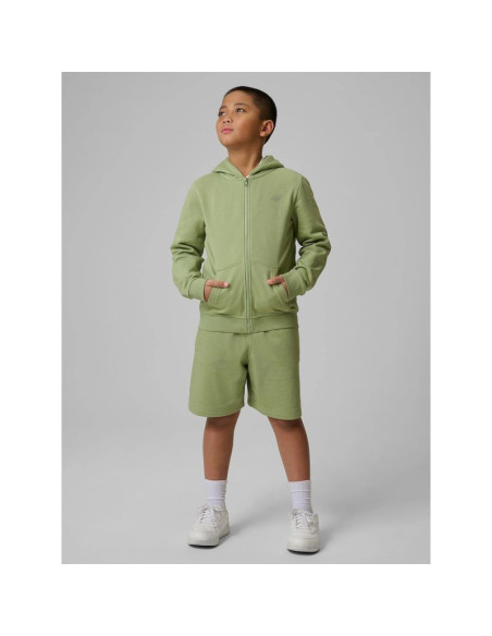 Bluza dresowa regular z kapturem chłopięca 4f 4fjrss26tswsm2749-47s